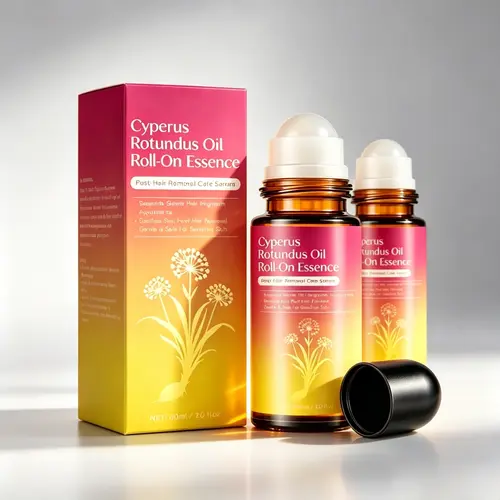 Natural Cyperus Rotundus Oil 60g - Unisex Body Care Cosmetic for Hair Removal, Reducing Unwanted Hair Growth, Soothing Skin, Minimizing Pores