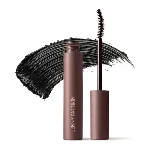 Jenny Patinkin The Big Reveal Voluminous Lash Mascara - Fluffy, Thickening, Curl-Lock, Hooded Eye Lift, Smudge-Proof, Flake-Free, Water-Resistant, Long-Wear, Vegan, Cruelty-Free, Easy for Mature Eyes, Black, Dramatic Lashes