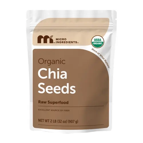 Micro Ingredients Organic Chia Seeds, 2 LB