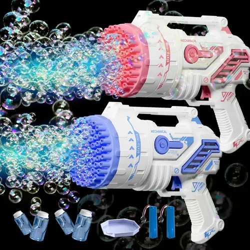 Bubble Machine, 2026 Upgraded Bubble Machine,  69 Holes Automatic Bubbles Machine for Kids Adults Outdoor Toys Gift for Birthday Wedding Party Bubble Blaster for Indoor Bubble Blower bubbly  blaster
