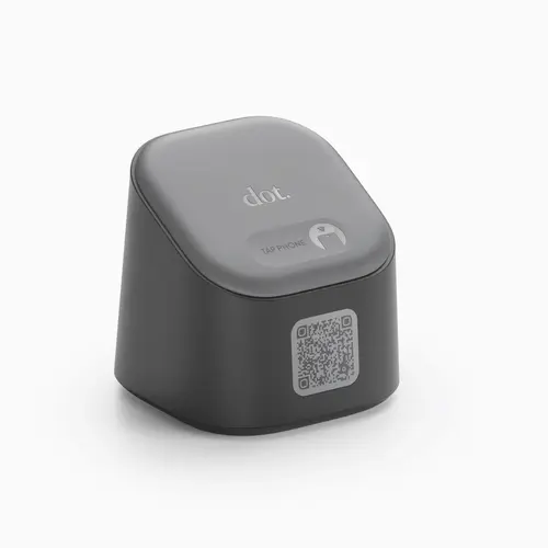 Dot. Multi-Functional Desk Organizer - Table Organizer, NFC Tap & QR Code Stand, Computer Accessories for Desk, Built for Physical Spaces & Events, with Contact Management, Lead Tracking, Counter Monitoring, Reviews Display, Profiles Organization