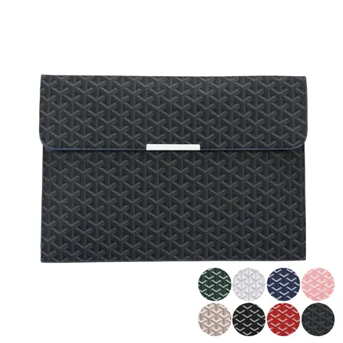 summerwins 16-Inch Portable Laptop Bag - Protection Sleeve, Portfolio Document Organizer with Magnetic Closure for MacBook, Notebook, iPad, Slim Scratch-Resistant Case for Office, Travel (Gift for Professionals)