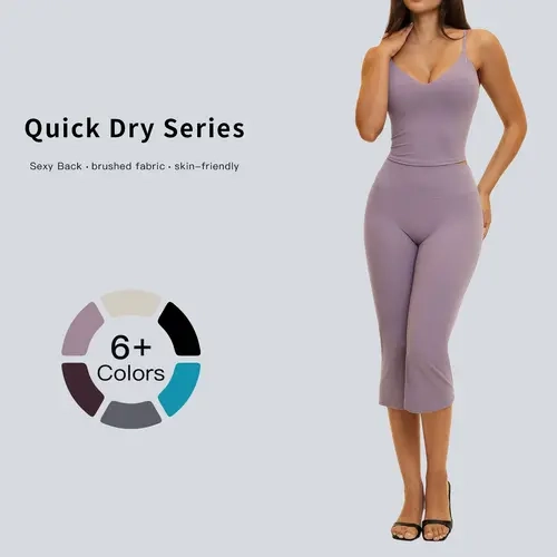 Tenwolf Women’s Casual Yoga Activewear Set — Creamy Texture, Slim Fit, Figure-Flattering, for Sports, Fitness, and Running, Women's Clothes, 2 Piece Sets, Woman 2 Piece Set, Workout Sets For Women,sohochic