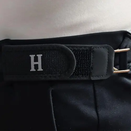 No Buckle Elastic Waist Belt Adjustable Hook & Loop Fastener Strap Invisible Comfortable Jeans Accessory Quick Fit Design 【2 PCS】
