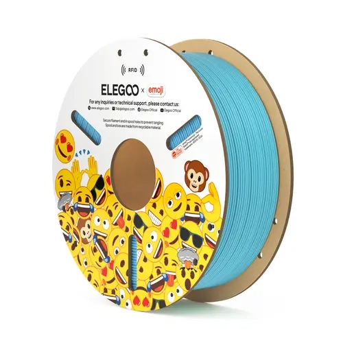 ELEGOO RFID-Enabled PLA Filament Bundle - Eco-Friendly & Biodegradable 3D Printing Supplies, Brand Edition with Effortless Streamlined Printing, Excellent Layer Adhesion, Vibrant Colors for School Use, Suitable for Beginners and Experienced Makers
