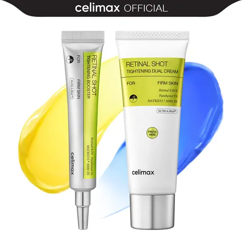 [#1 Viral Duo] Retinal Power Duo | The Vita A Retinal Shot Tightening Booster & Tightening Dual Cream