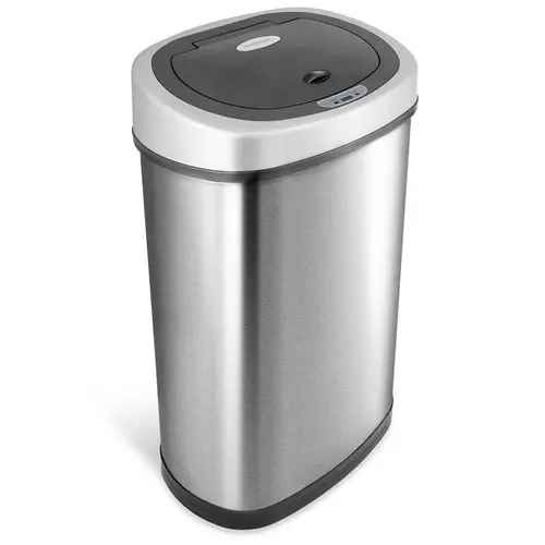 NINESTARS Touchless Motion Sensor 50L Trash Can