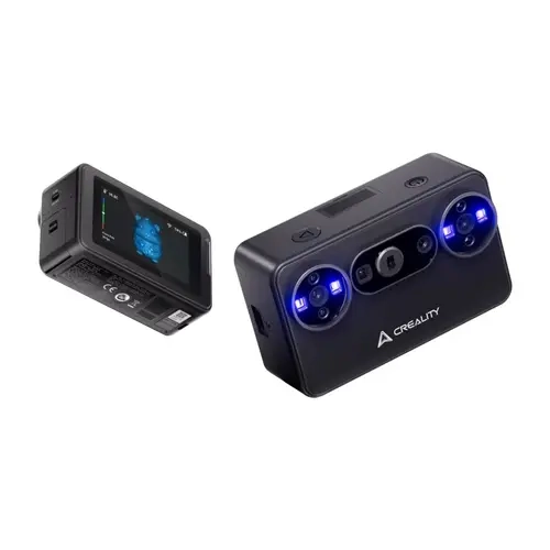 Creality Poket Size Pika Portable Mini Smart 3D Scanner - Built-in Li-ion Battery, 0.03mm High Accuracy, 110FPS Fast Scanning for 3D Model Generation (Computers & Office Equipment, Printers & Scanners), Smart Scanner