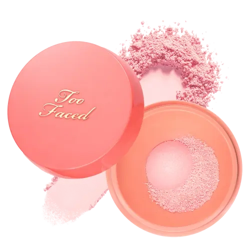 NEW Too Faced Peach Perfector Loose Setting Powder - 24 Hours, Lightweight, Translucent, Brightening & Blurring