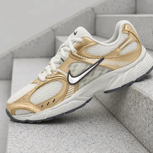 Nike V5 RNR White Gold Women's Fashion Shoes New