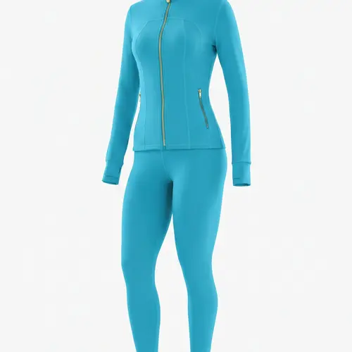 Uncia Active Women's Buttery Soft Slim Fit  Stretch Sports Sweat Suit - Training Wear with Leggings & Women's Tops, Gym Stuff for Back to School Workouts