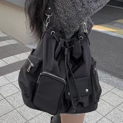 Stylish Portable Lightweight Backpack, Casual Multifunctional Shoulder Bag, Minimalist Trendy Large Capacity Tote Bag, Perfect for School & Daily Use, Everyday Backpack, Commuter Backpack