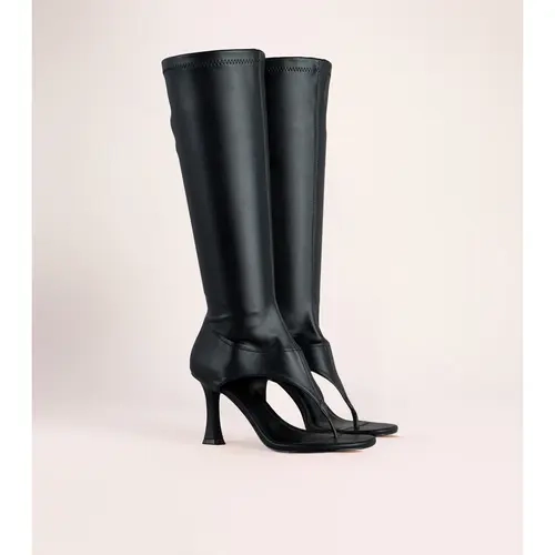 Walk The Line Thong Stiletto Boots