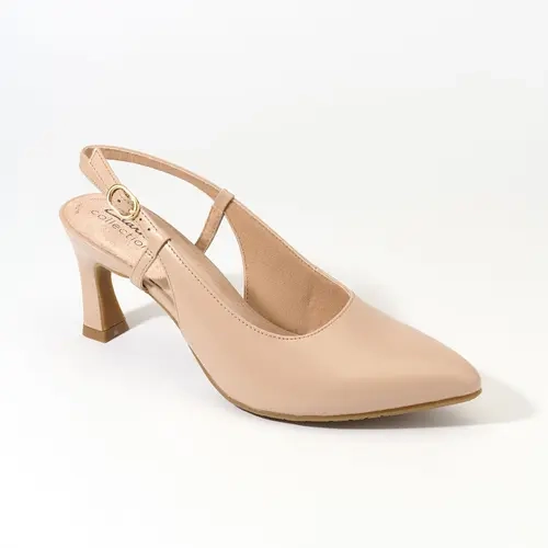 Clarks Collection Leather Sling Back Pumps -Tammitha Strap