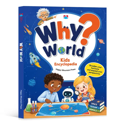 2026-TIMETOME Kids Encyclopedia Book, 100000 Why Questions & Answers, STEM Early Learning Books for Kids, 4-8 Year Old Boys & Girls, Science Nature Space Animal Knowledge Gift
