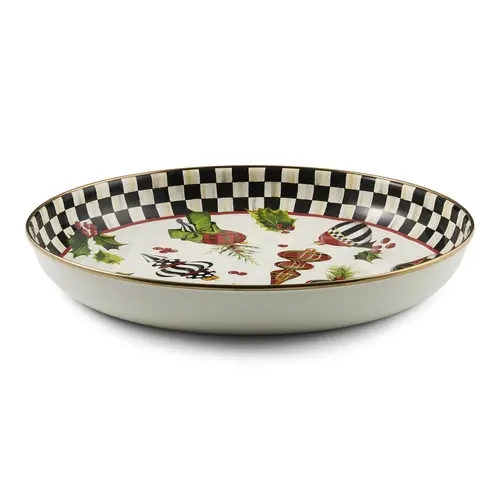 MacKenzie- Childs Deck the Halls Abundant Bowl