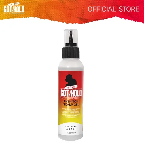 All Day Got Hold Anti-Itch Braiding Gel - Lightweight Hair Product with Tea Tree Sage Infused Cooling, Dry Scalp Care for Protective Hair Styles, Refreshing Daily Use for All Types