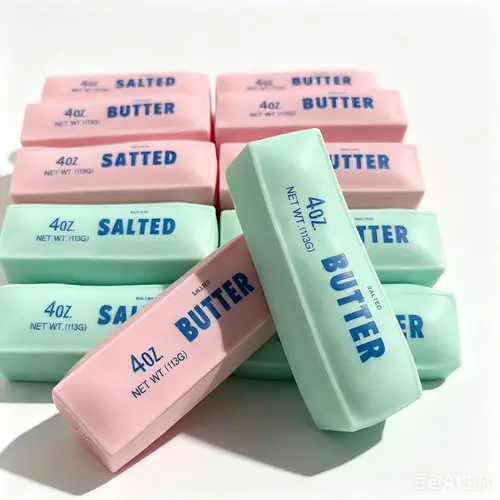 HYPREFER Crunchy Butter Squishy Sticks Toy,Slow-Rebound Stress Relief Toy Building Blocks,Cute Soft Sensory Toy, Relaxing Desk Toy Squeeze Toy Stress Relief Desk Toy For All Ages,Stress Relief Gift