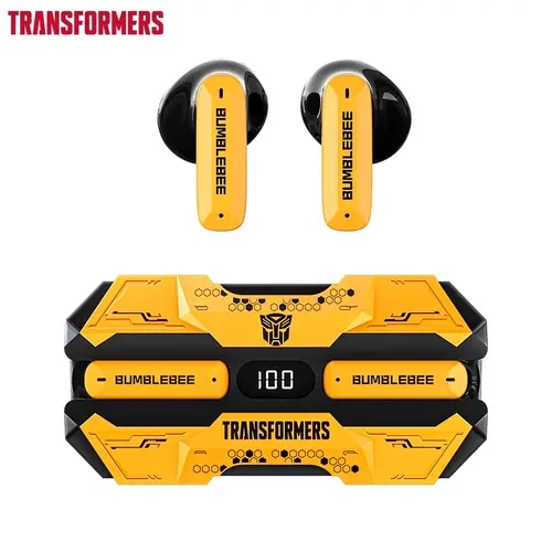 TRANSFORMERS TF-T51 Earbuds In Ear Wireless (Box Pack) - Bluetooth 6.0 Headphones, Fast Stable Connection, Low Power Consumption, Immersive Full-Frequency Stereo, High-Resolution Audio, Compatible with Android & iOS Mobiles/Tablets for Music & Phone Calls
