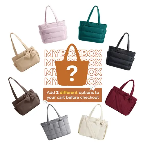 【BUY 2 SAVE 1】BAGSMART M-ystery Box Buy 2 Pay 1 Price Tote Bag for Woman Commute Work Tote Casual Hangbag for Travel & Daily,Crossbady for College sohochic tiktokshopstockup