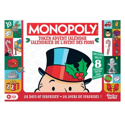 Monopoly Token Advent Calendar