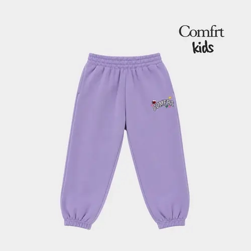 Comfrt | Kids Varsity Logo Jogger | Soft Heavyweight Boys & Girls Jogger Sweatpants