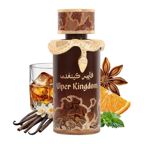 Venom Viper Kingdom Eau de Parfum 100ml - Luxurious Snake Design Perfume for Men and Women