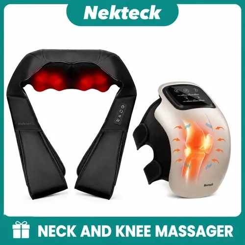 Nekteck Neck Massager & Knee Massager, Gift Massager