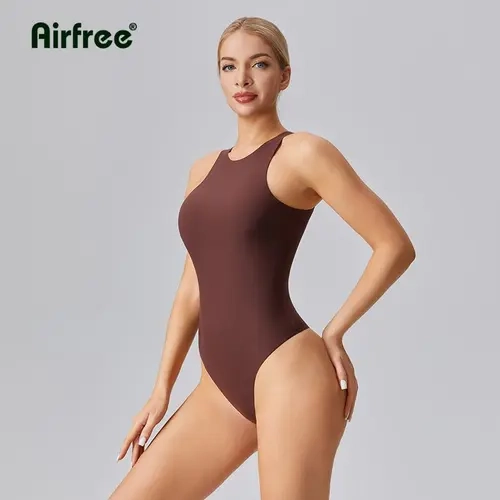 Women's Invisible Bodysuit Shapewear - Basic Solid Minimalist Sleeveless Round Neck, Plus Size, Compression Belly Control, Body Contouring, Flat Tummy Vibe, Waist Reduction Underwear for Women