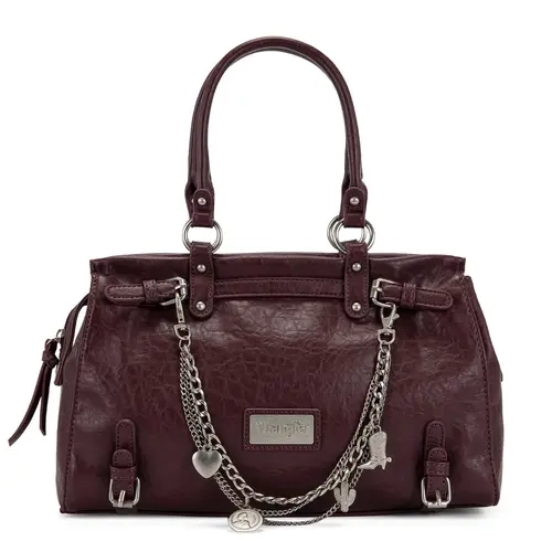 Wrangler Vintage Satchel Bag Women's Top Handle Shoulder Purse