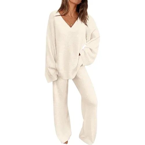 PRETTYGARDEN Women's 2-Piece Lounge Set Minimalist Homewear Pajama