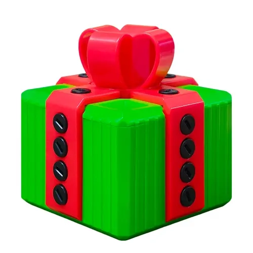 3D Printed Screw Prank Box, Interactive Challenge Puzzle Box, Creative Prank Gift, Cash & Gift Card Holder, Quirky Novelty Gag Present for Christmas, Birthdays