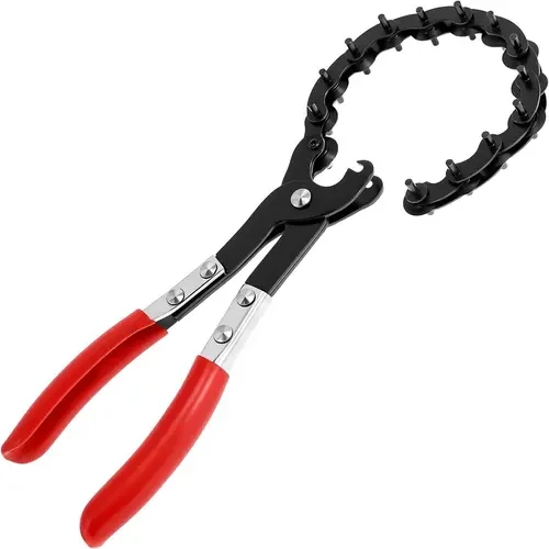 GJANSH Exhaust Cutter - Precision Cutting Tool for 3/4" to 3-1/4" Pipes, Chain Muffler Pipe Cutter, Cushion Grip Pipe Cutting Tool for PVC Copper Exhaust Work