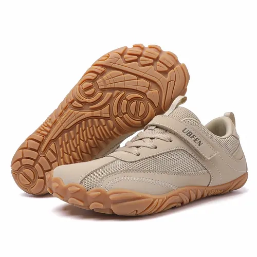 UBFEN Women's Barefoot Athletic Casual Sneakers - Wide Toe Box, 0 Drop, Adjustable Fit, Flexible, Cushioned, Lightweight, Grip Outsole for Work & Casual Wear