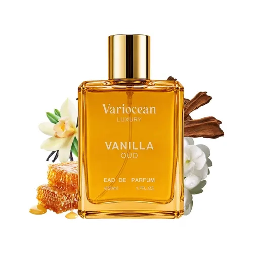 Warm Vanilla Honey Oud Perfume 100ml (3.4 fl. oz.) | Long Lasting Intense Arabian Eau de Parfum Spray for Men & Women | Sweet & Woody Fragrance