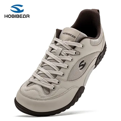 HOBIBEAR Women's Barefoot Athletic Fashion Sneakers - Wide Toe Box, Lightweight, Rubber Sole, All Day, Casual Sports, Daily Walking Trainers for Back to School, All Day Sneakers