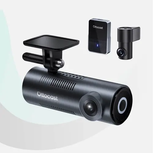 OttoSafe Cam 2-in-1 Dash Cam & Wireless CarPlay Adapter