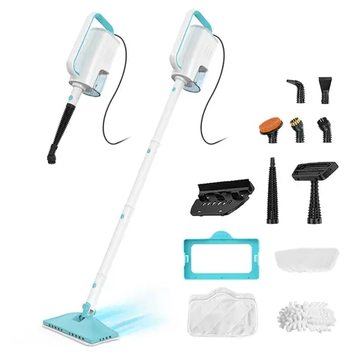 [FallDealsForYou] All-in-1 Electric Steam Mop & Steam Cleaner for House, Standard Plug, Detachable Handheld Cleaner for Floors, Walls, Multi-Function Cleaning Supplies & Accessories Set