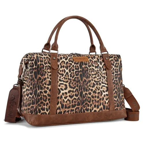 Wrangler Duffel Bag for Women Large Travel Weekender Bag Designer Tapestry Carry On Bags