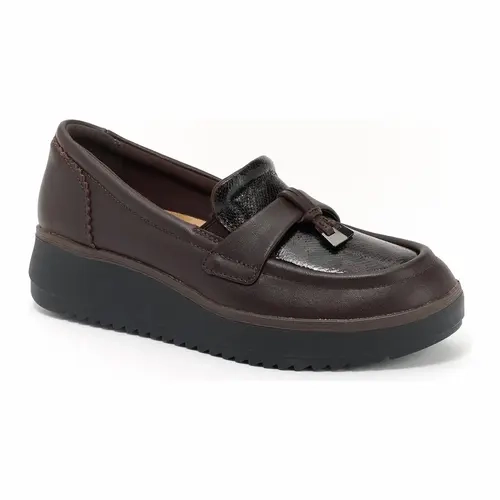Clarks Collection Synthetic or Leather Loafers -Zylah Bella