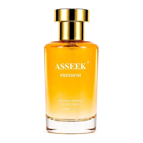 ASSEEK Freedom Floral Fruity EDP - 80ml (2.7 fl oz) Alcohol-Based Liquid Women's Fragrance, Single Bottle Spray Perfume with Crisp Fruity, Floral-Woody & Aquatic Clean Scents for Skin Application