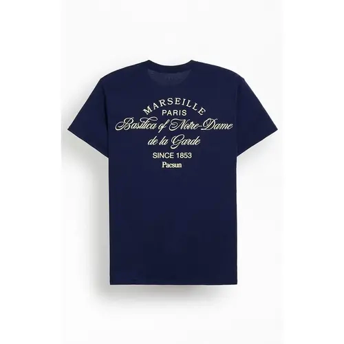 Pacsun Men's Marseille Paris T-Shirt - Multicolor