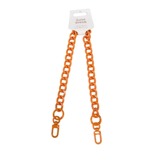 Gold Blush® 18" Enamel Coated Aluminum Bag Chain- Lightweight Purse Strap Replacement- Colorful Handbag Chain for Charms & Bags