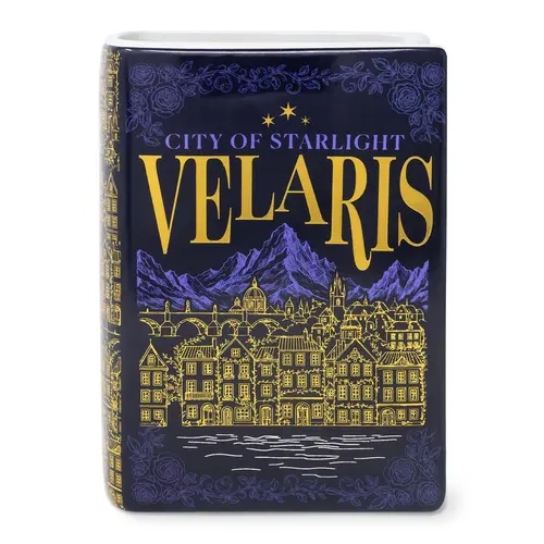 Sarah J. Maas L arge Book Vase, Night Court - Velaris