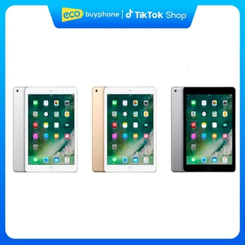Refurbished 5th Generation 9.7in Tablets - Cellular WiFi, Unlocked, Excellent Condition, Mobile Port, High-Res Screen, Fast Chip, Quick Charging, Lightning Port, Audio Support, 1-Year Warranty