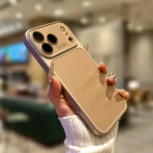 Dopamine Phone Case. Compatible with iPhone 18/17/16/15/14/13 Pro Max. Solid color phone case, minimalist phone case, full-coverage large camera cutout phone case, shockproof protective case.