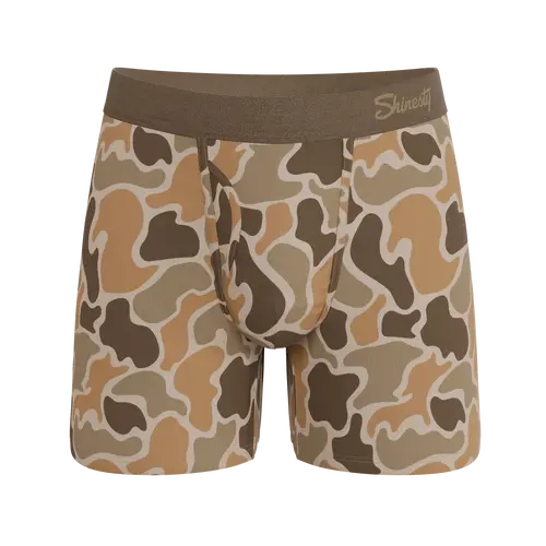 The Out Of Sight | Shinesty Light Duck Camo Ball Hammock® Pouch Underwear With Fly