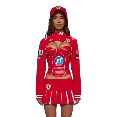 Race Car Driver Costume - Red