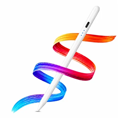 Typecase Active Stylus Pen for iPad Series (A16/10/9/8, Mini, Air, Pro) & Tablet Computer Accessories, Fast Charge, Palm Rejection, Tilt Sensitivity, Cap Touch, with Replacement Tips