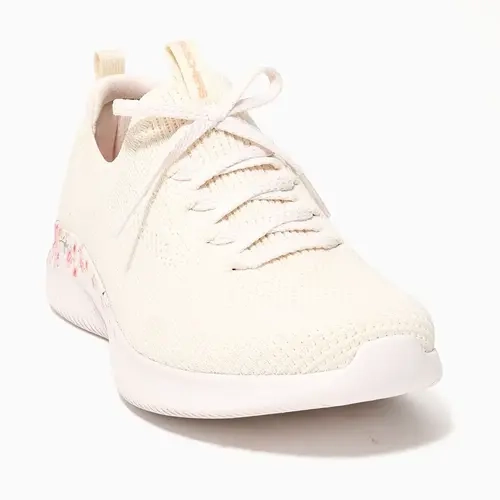 Skechers Ultra Flex 4.0 Floral Fixed Lace Sneakers